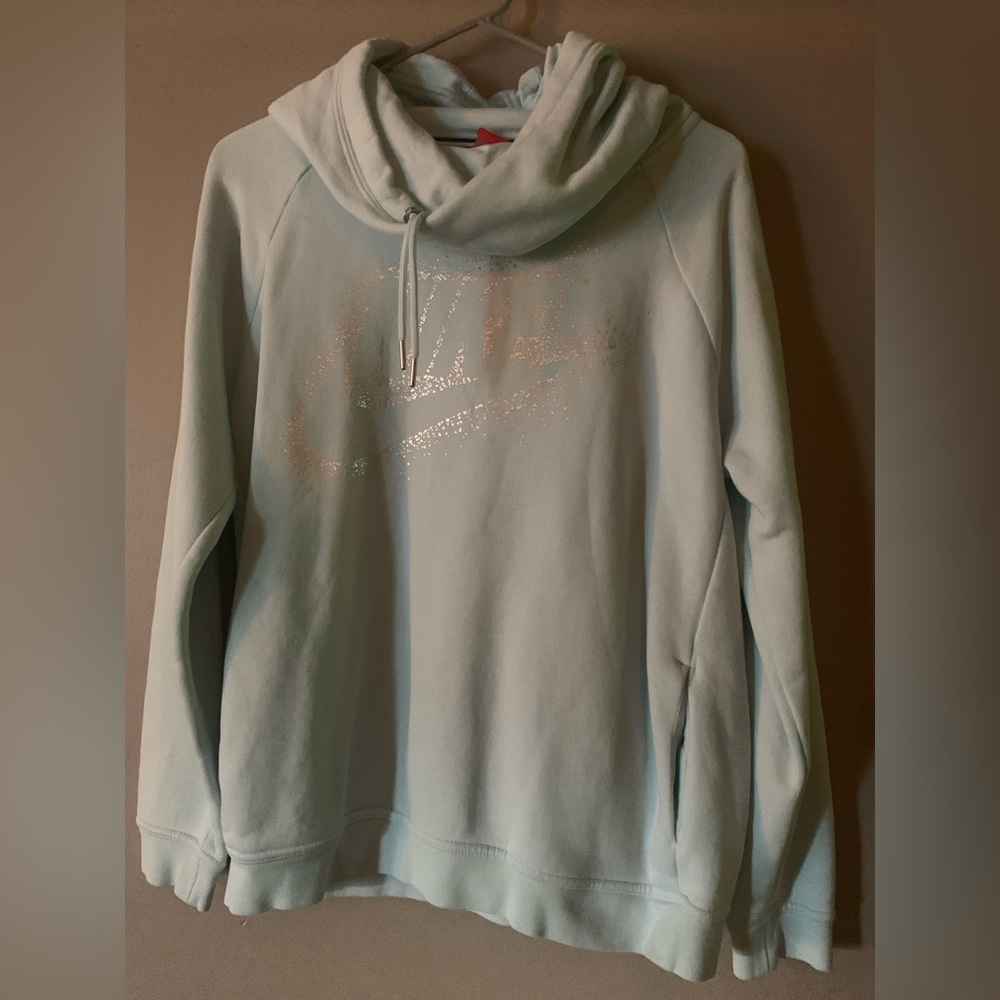 Nike mint green Hoodie